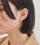 SOLITAIRE DIAMOND PIERCED EARRING(SINGLE)