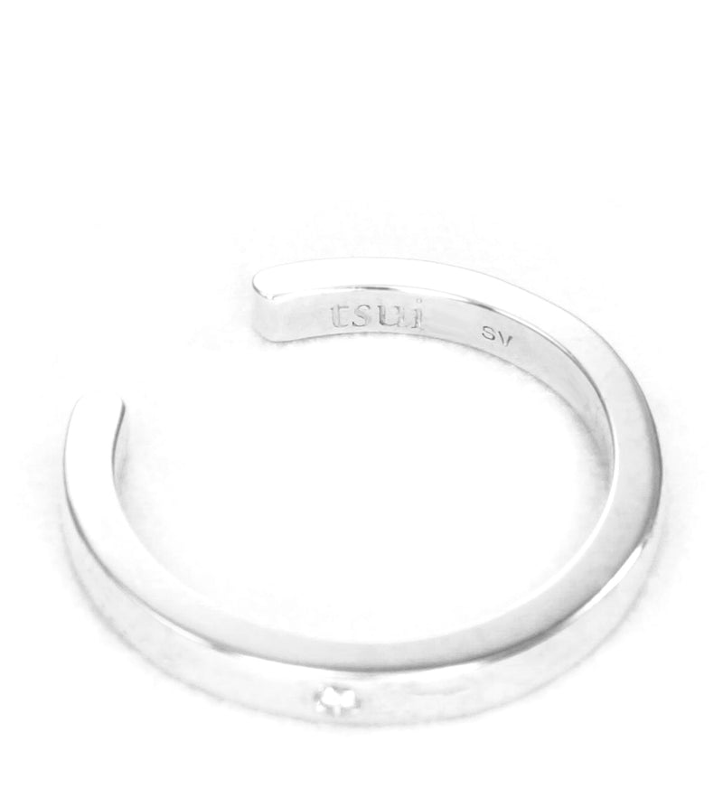 SILVER DIAMOND EARCUFF（SINGLE）