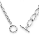 IRREGULAR  CURB CHAIN NECKLACE