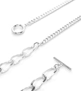 IRREGULAR  CURB CHAIN NECKLACE