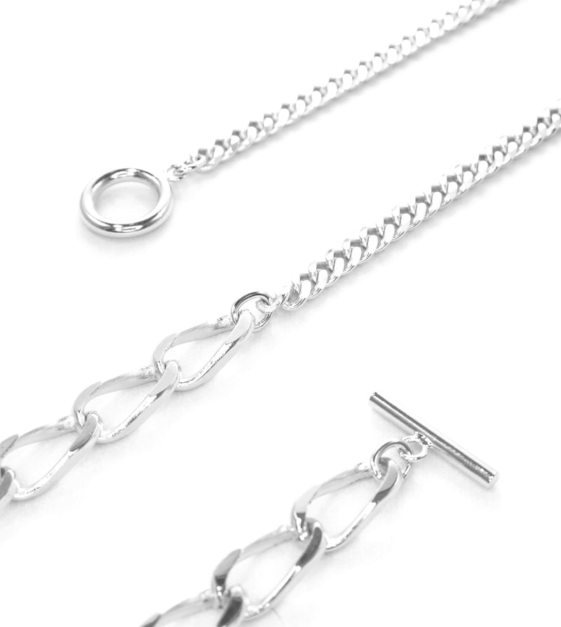 IRREGULAR  CURB CHAIN NECKLACE
