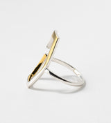 BICOLOR SQUARE RING
