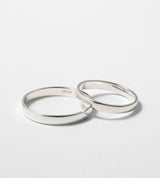 STRAIGHT FLAT RING 3mm