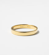 STRAIGHT FLAT RING 3mm