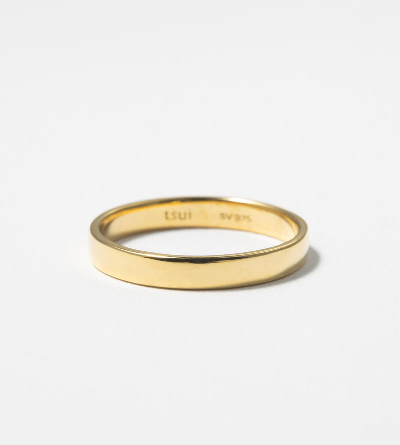 STRAIGHT FLAT RING 3mm