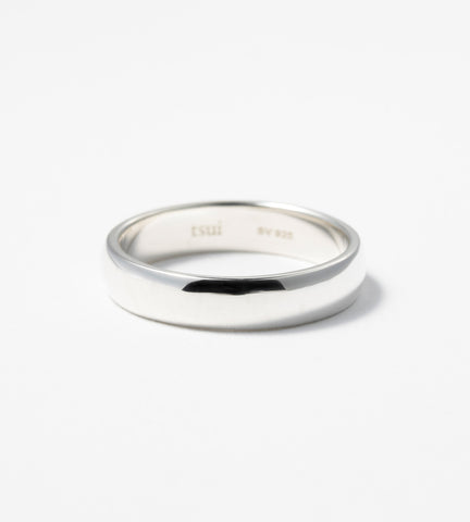 STRAIGHT CURVE  RING 4mm