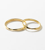 STRAIGHT FLAT ONE TWIST RING