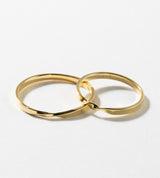 STRAIGHT FLAT ONE TWIST RING