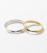 STRAIGHT FLAT ONE TWIST RING