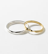 STRAIGHT FLAT ONE TWIST RING