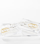 STRAIGHT FLAT ONE TWIST RING