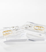 STRAIGHT FLAT ONE TWIST RING