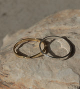 STRAIGHT FLAT ONE TWIST RING