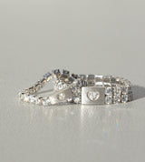 TENNIS RING SINGLE LARGE 2MM