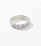 TENNIS RING DOUBLE LARGE 2MM