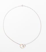 BICOLOR CIRCLE NECKLACE