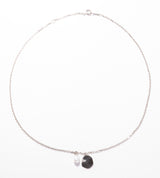 PEARL PLATE NECKLACE