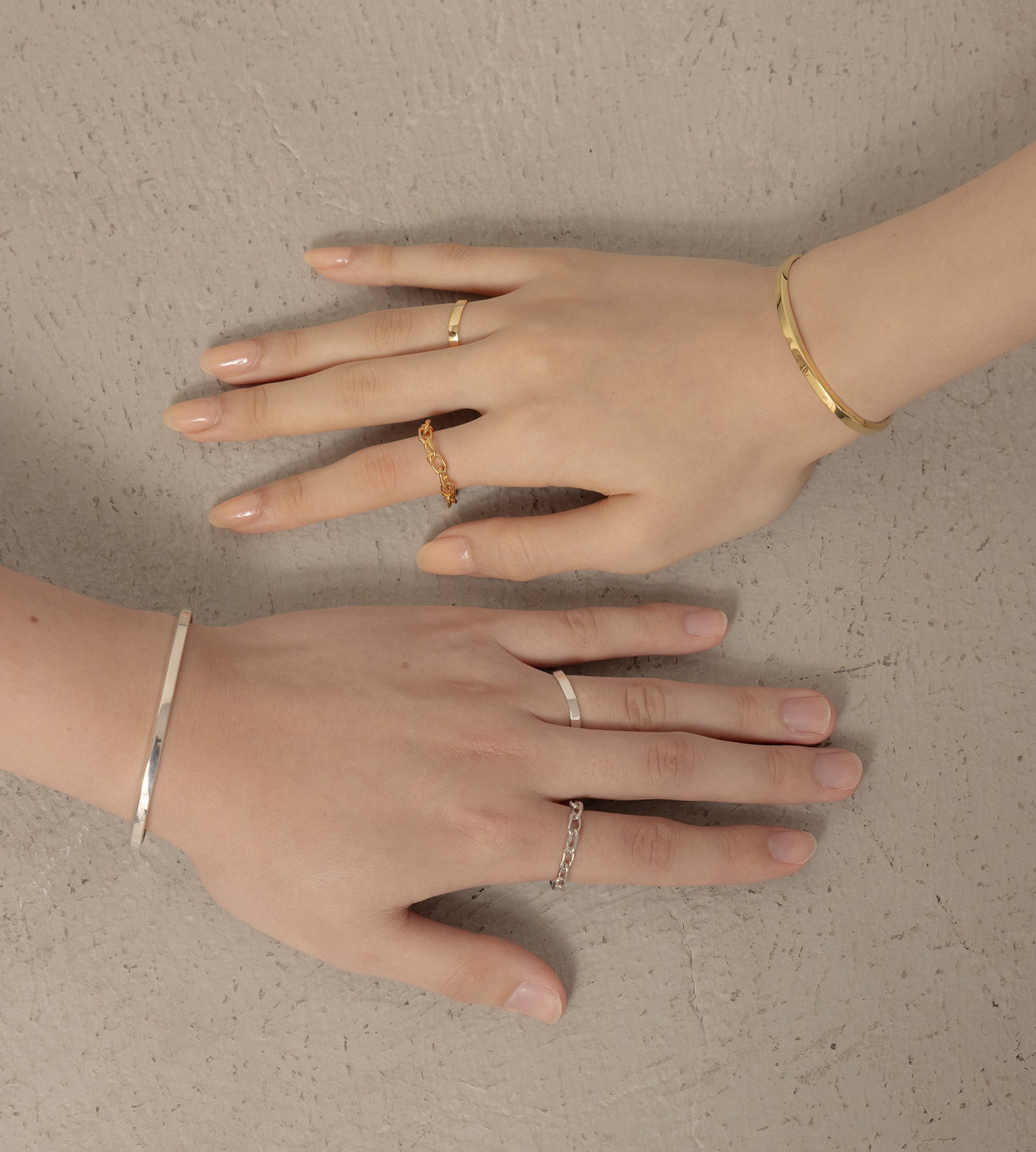 TRAPEZOID BANGLE (BRASS)