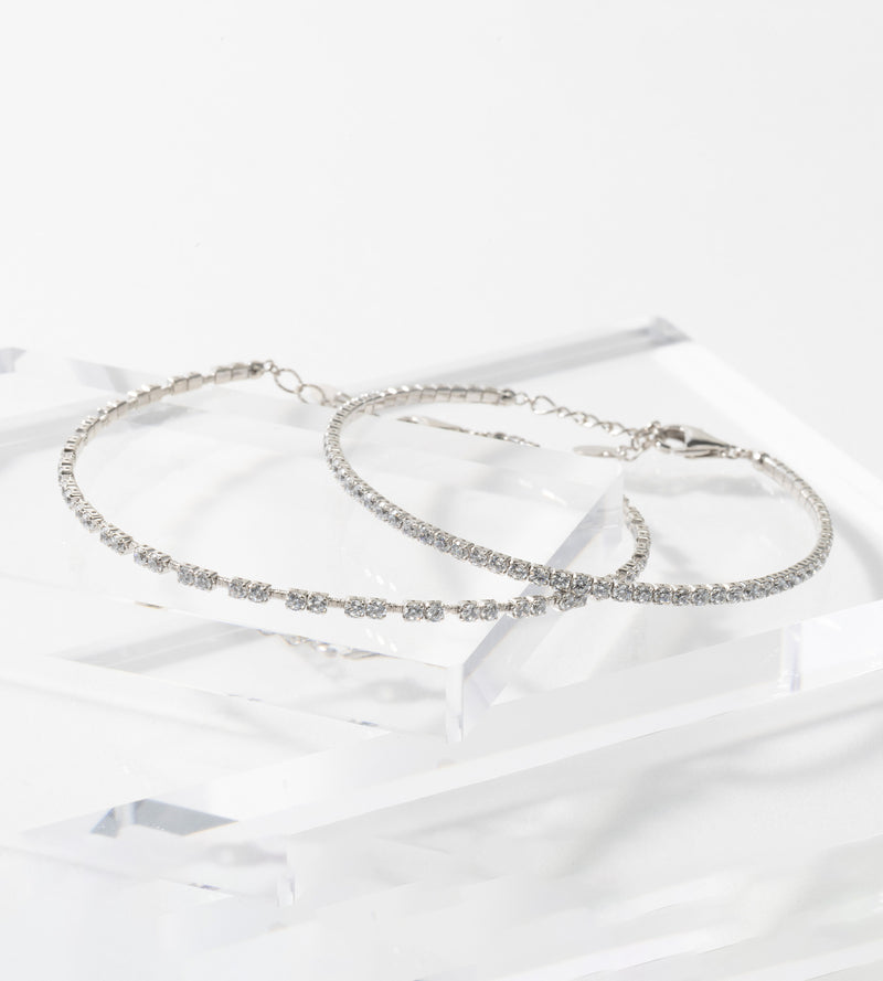 Glitterグリッター Tennis Chain Braceletブレスレット Bracelet | Glitter