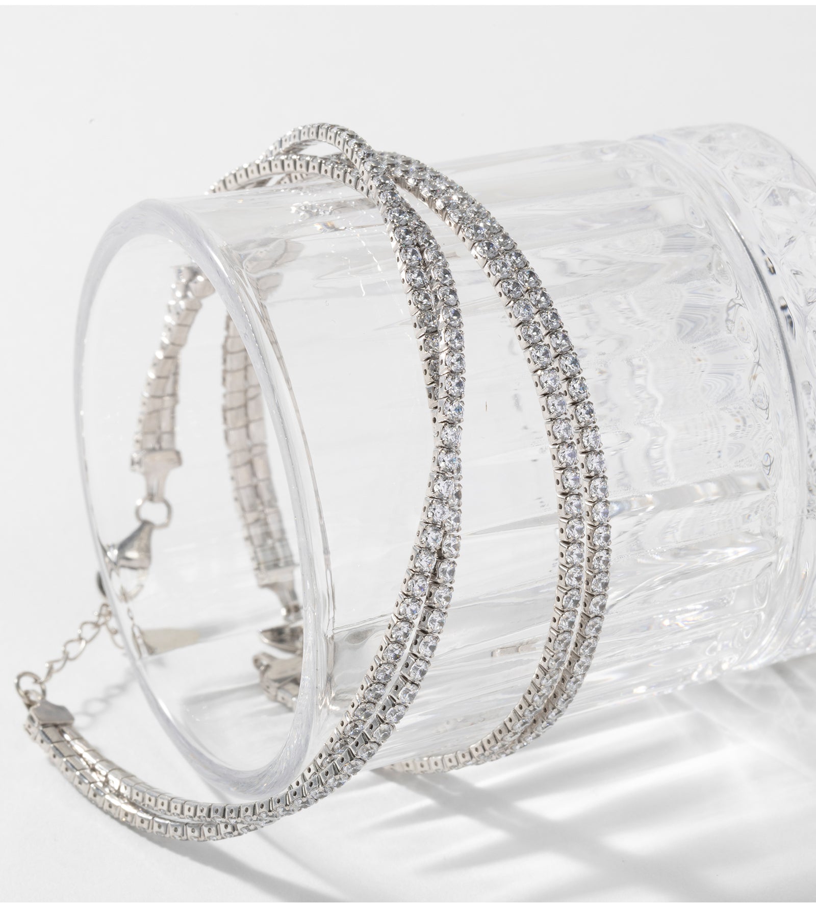 TENNIS CHAIN BRACELET DOUBLE