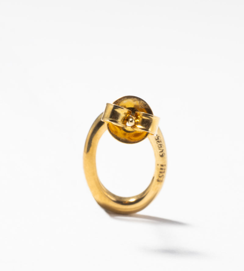 CIRCLE PIERCED EARRING （SINGLE）