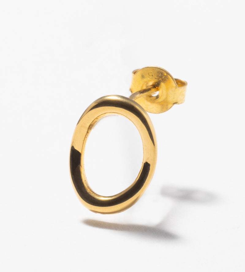 CIRCLE PIERCED EARRING （SINGLE）