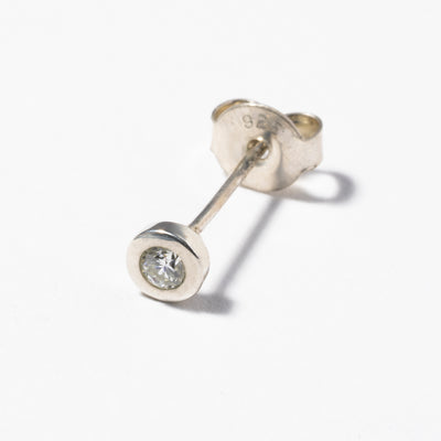 DIAMOND PIERCED EARRINGS（SINGLE）