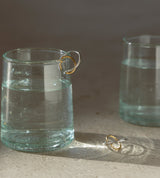 BICOLOR DOUBLE HOOP EARCUFF（SINGLE）