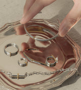 IMA LINK EARRING (PAIR)