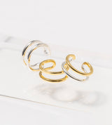 DOUBLE LINE MINI EAR CUFF