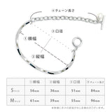 CHAIN PEARL BANGLE (Brass) 【一部予約注文：9/23頃発送】