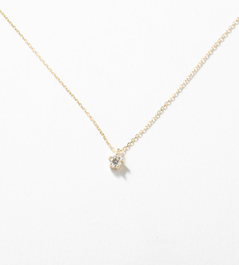 SOLITAIRE DIAMOND NECKLACE