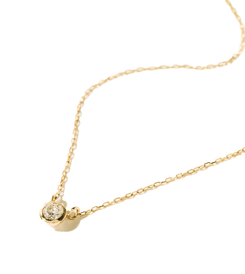 BEZEL DIAMOND NECKLACE