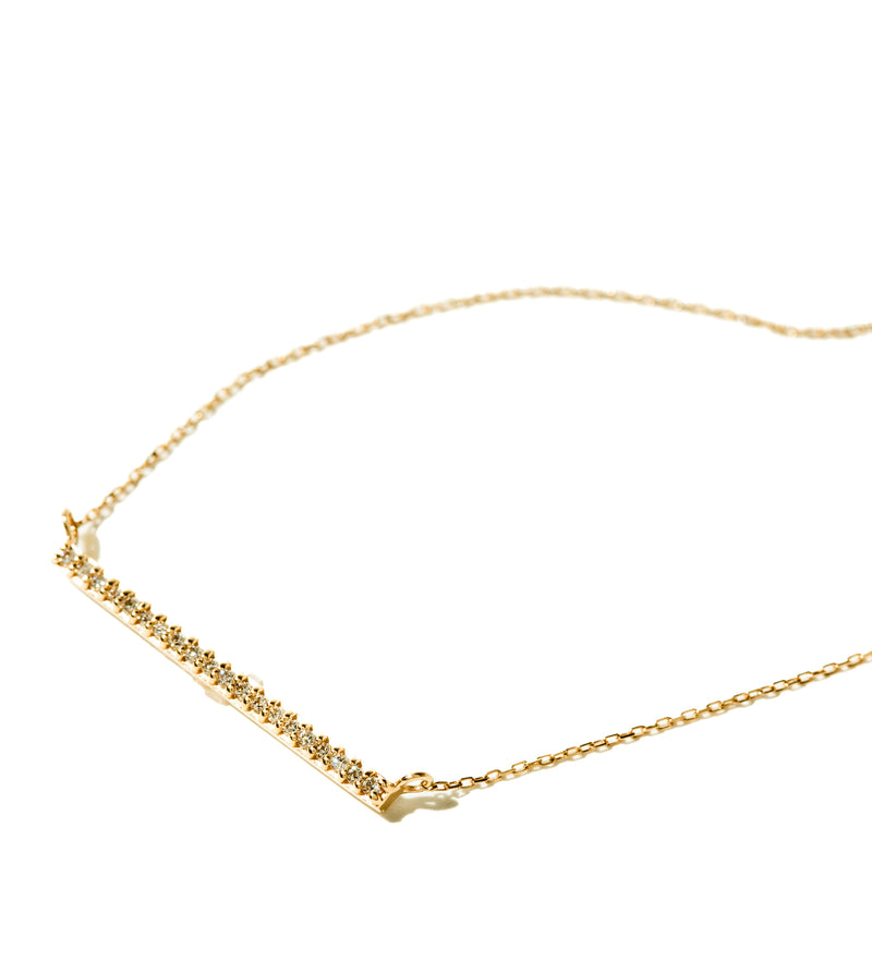 DIAMONDS LINE NECKLACE