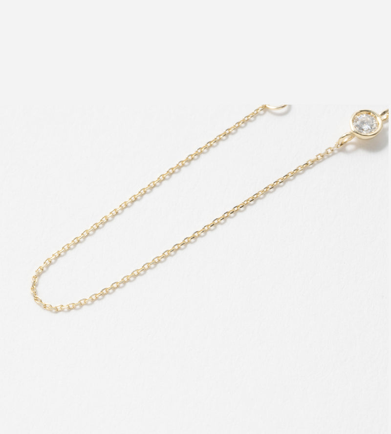 BEZEL DIAMOND BRACELET　【予約注文：11/06頃発送】