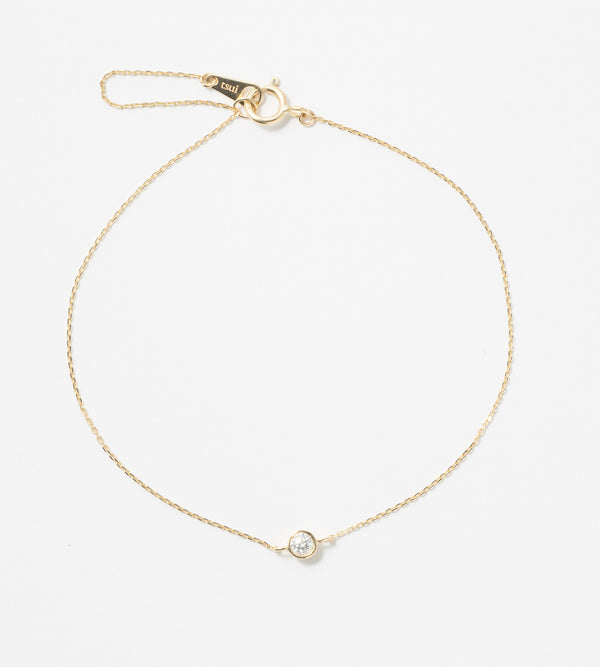 BEZEL DIAMOND BRACELET　【予約注文：11/06頃発送】
