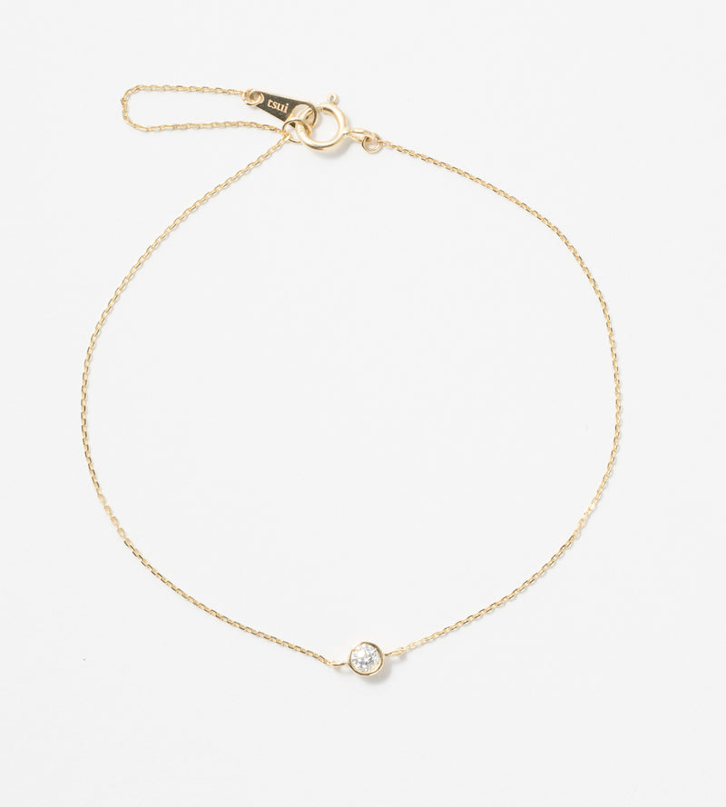 BEZEL DIAMOND BRACELET　【予約注文：11/06頃発送】