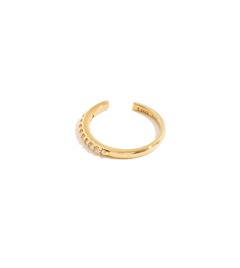 DIAMONDS LINE EARCUFF（SINGLE）