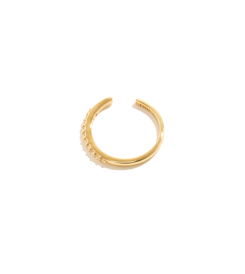 DIAMONDS LINE EARCUFF（SINGLE）