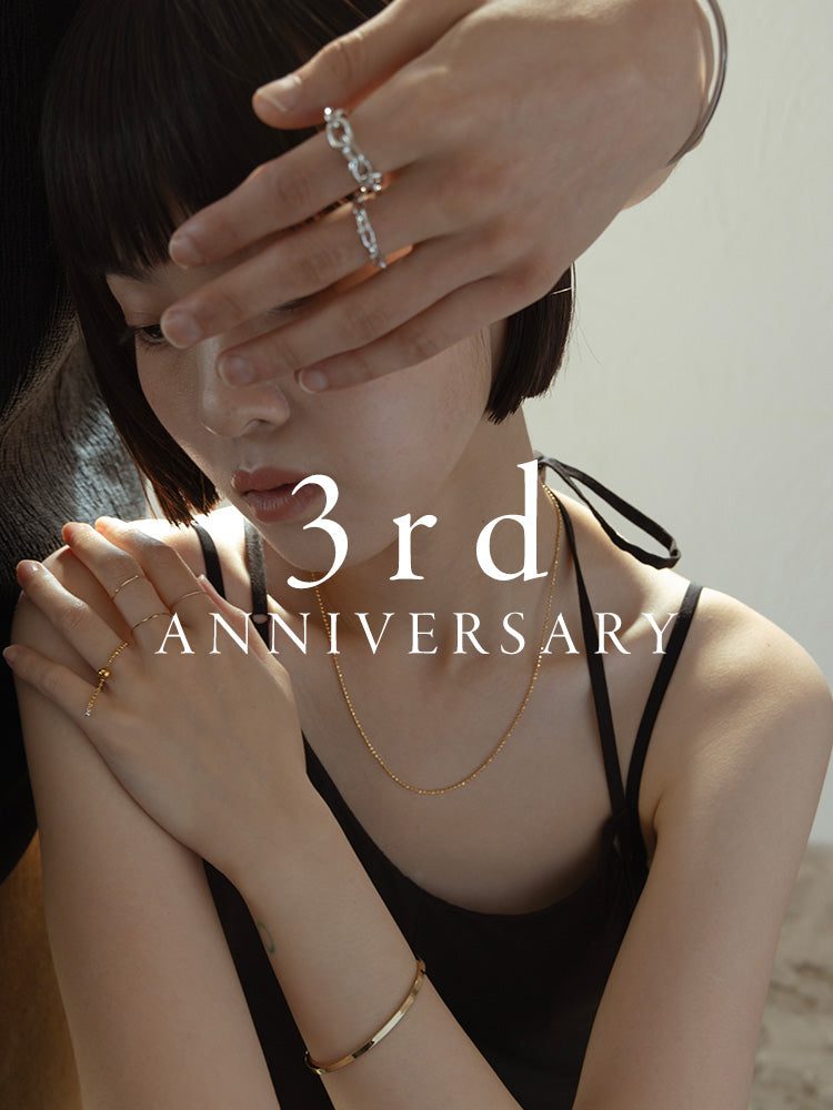 3rd Anniversary バナー