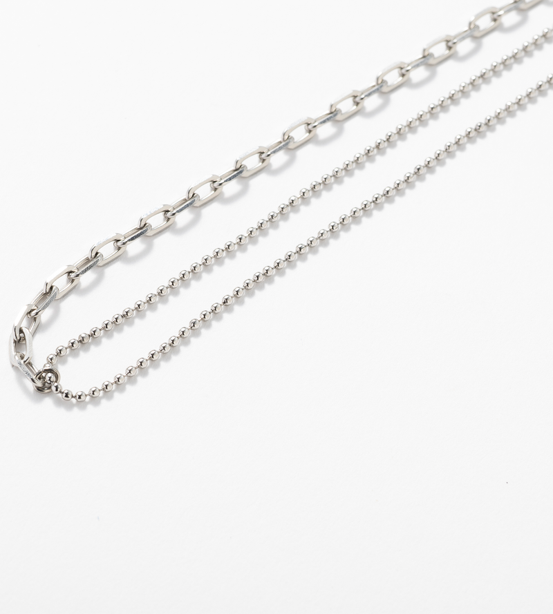 Ss Ball Chain TIMELESS STAINLESS BALL CHAIN BLEND NECKLACE