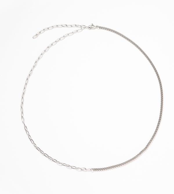 TIMELESS STAINLESS KIHEI CHAIN BLEND NECKLACE