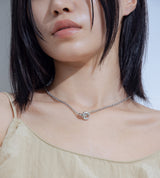 【NEW｜6/26発送予定】 ハグ ネックレス 指繋ぎ ブラス