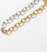 LINK CHAIN PEARL CHARM BRACELET