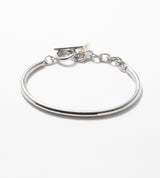 【予約注文】CHAIN PEARL BANGLE (Brass)