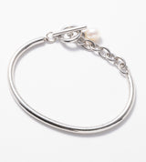 【予約注文】CHAIN PEARL BANGLE (Brass)