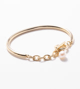 【予約注文】CHAIN PEARL BANGLE (Brass)