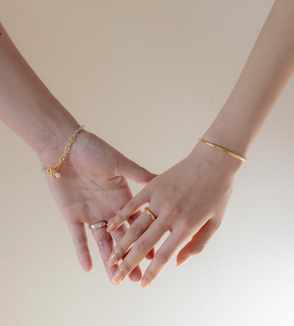 ダブルティーバングル＆リングセット BANGLE｜バングル - tsui