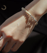 LINK CHAIN STONE LINE BRACELET