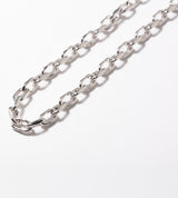 LINK CHAIN END PEARL BRACELET